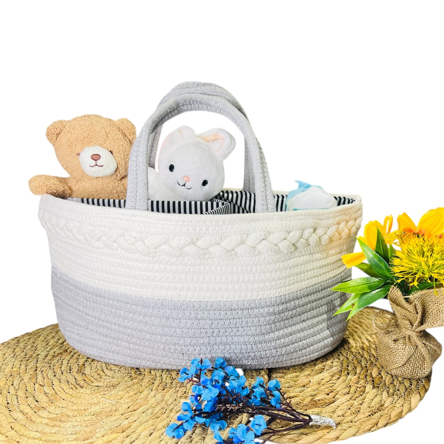 Foldable Baby Diaper Caddy / Infant Diaper Bag - Thefirstgiggles