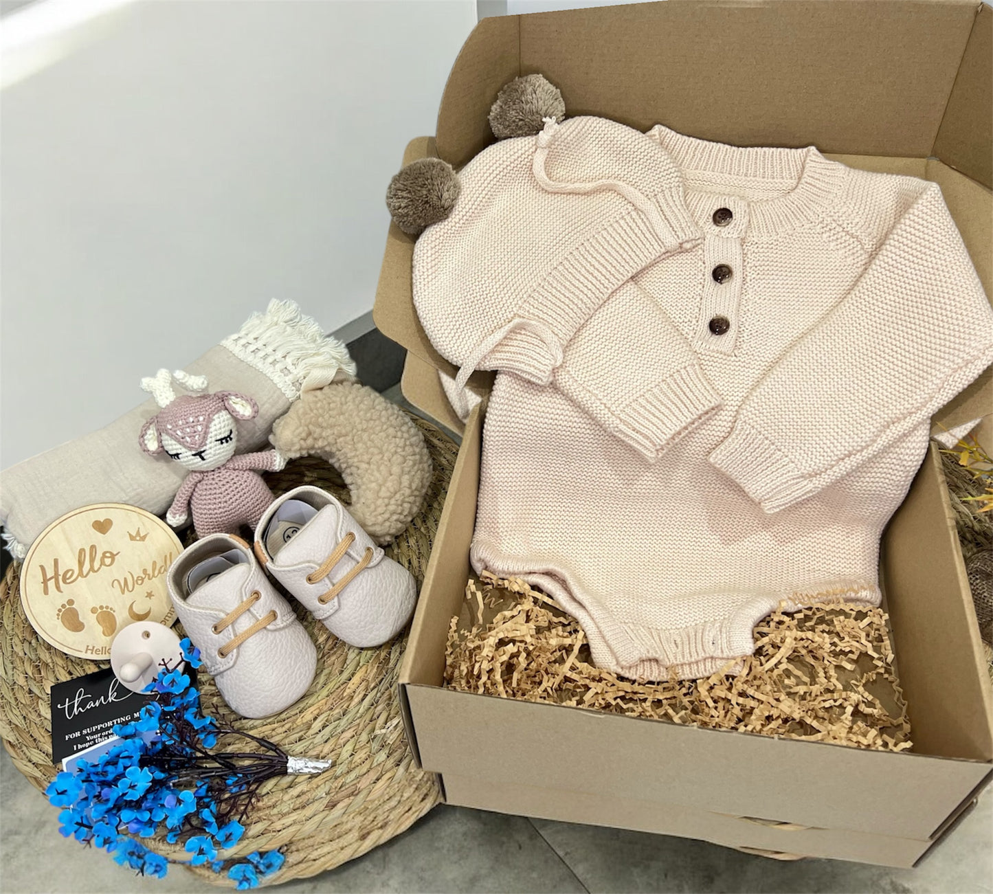 Signature Unisex Baby Romper Gift Set