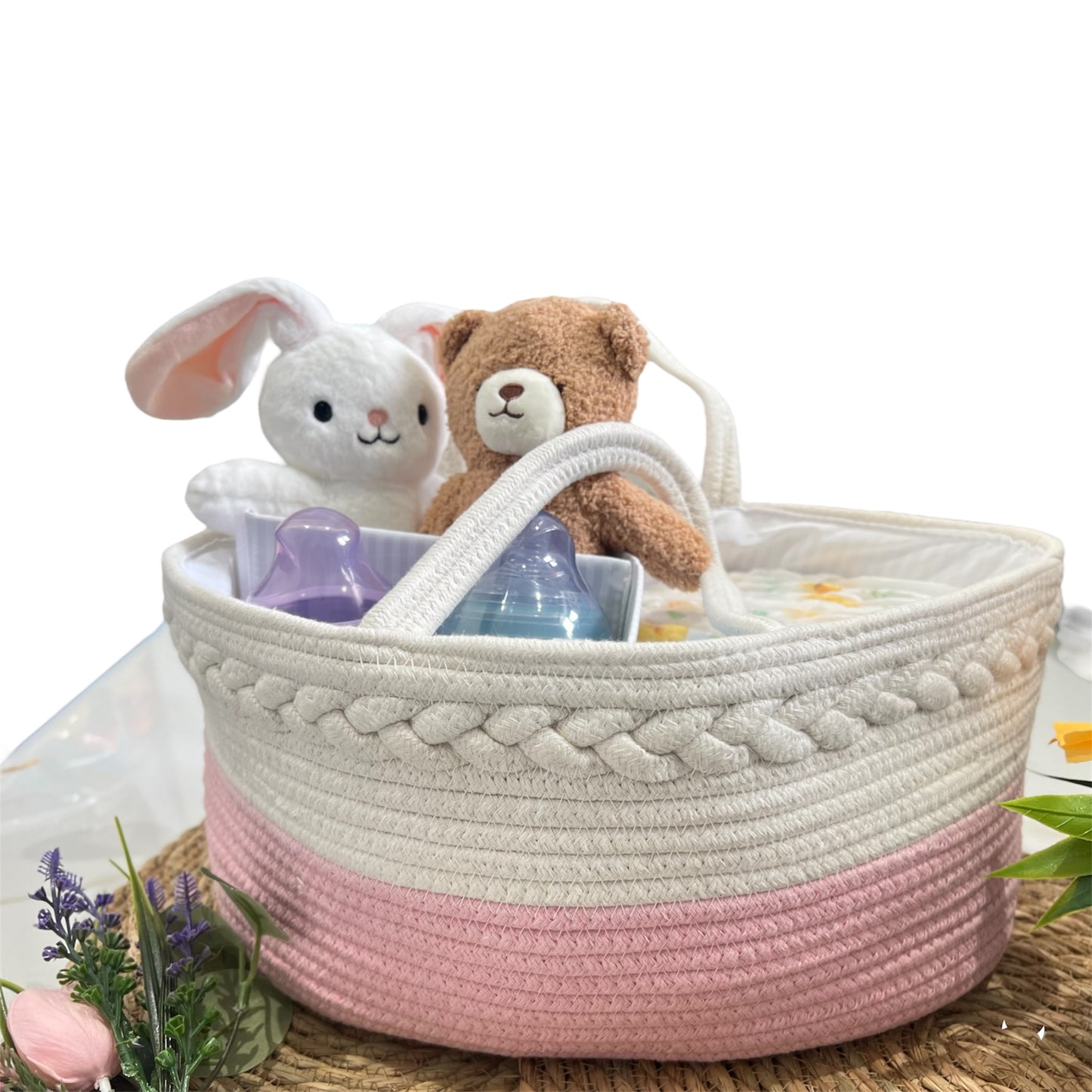 Foldable Baby Diaper Caddy / Infant Diaper Bag - Thefirstgiggles