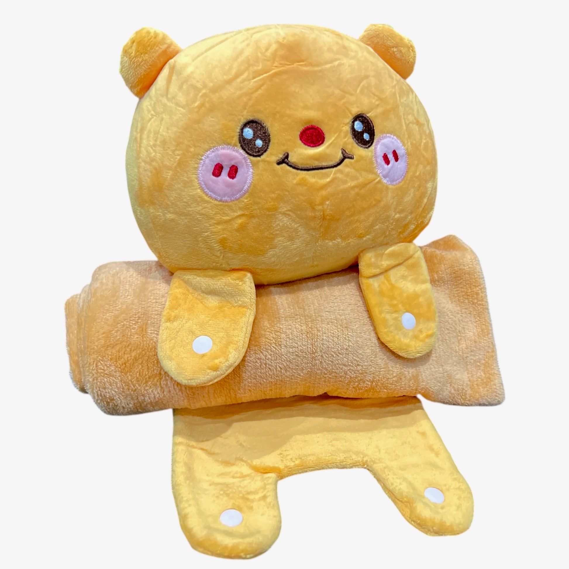 2-in-1 Hugging Pillow Blanket including Animal Plush Toy - Thefirstgiggles