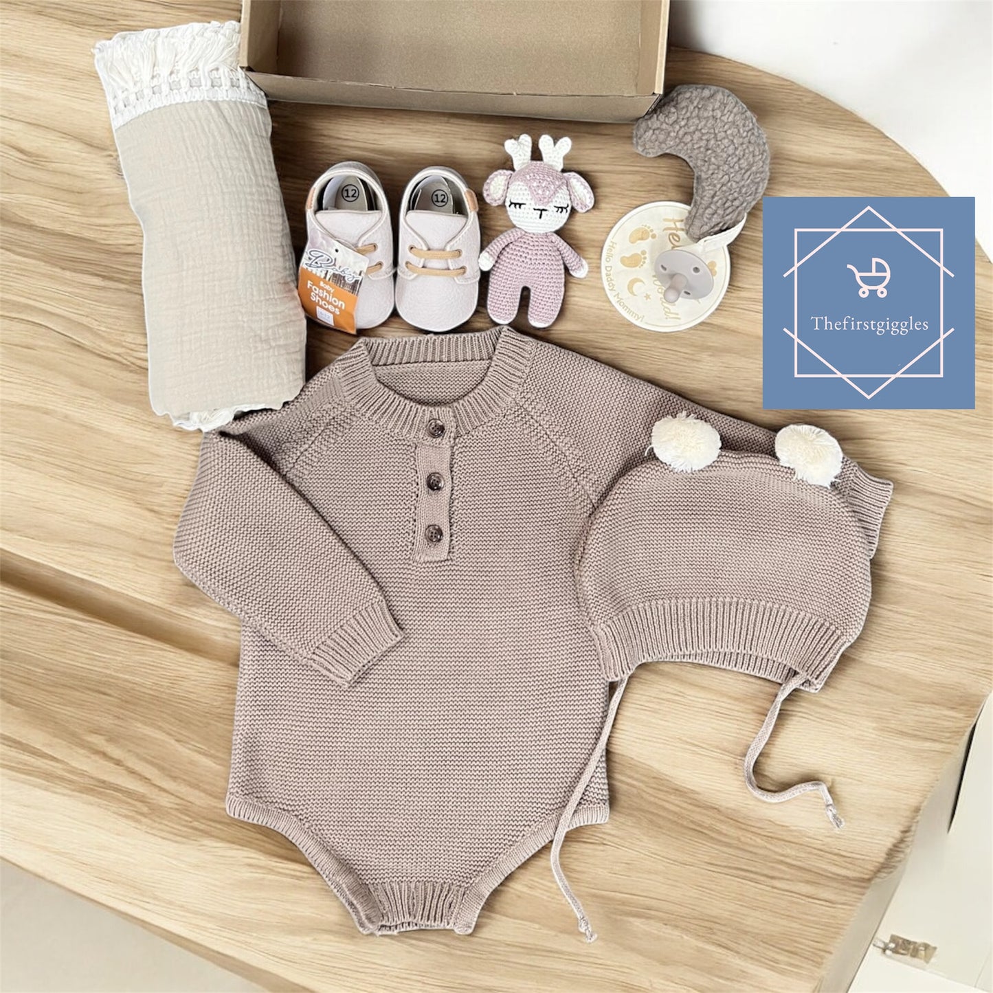 Signature Unisex Baby Romper Gift Set