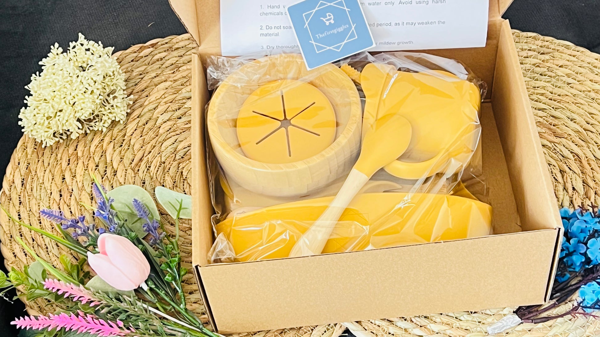 Bamboo Baby Feeding Set - Thefirstgiggles