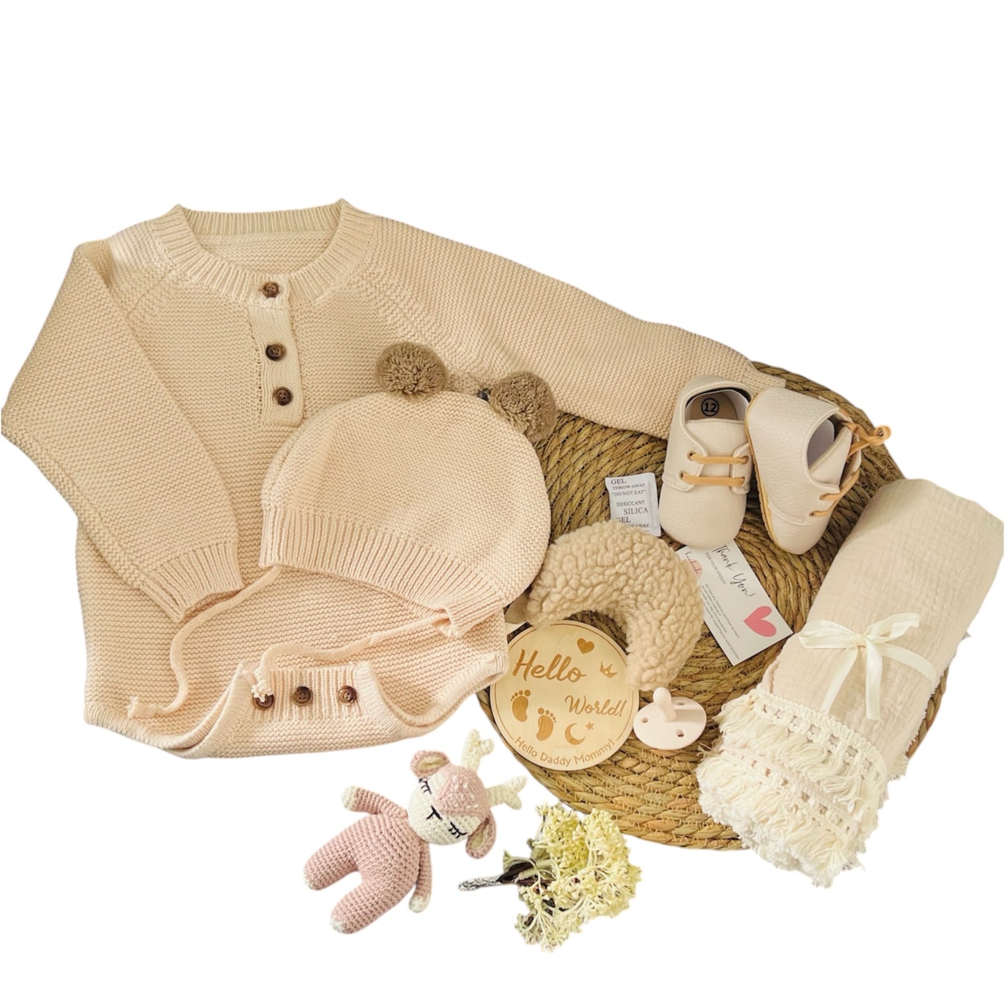 Signature Unisex Baby Romper Gift Set