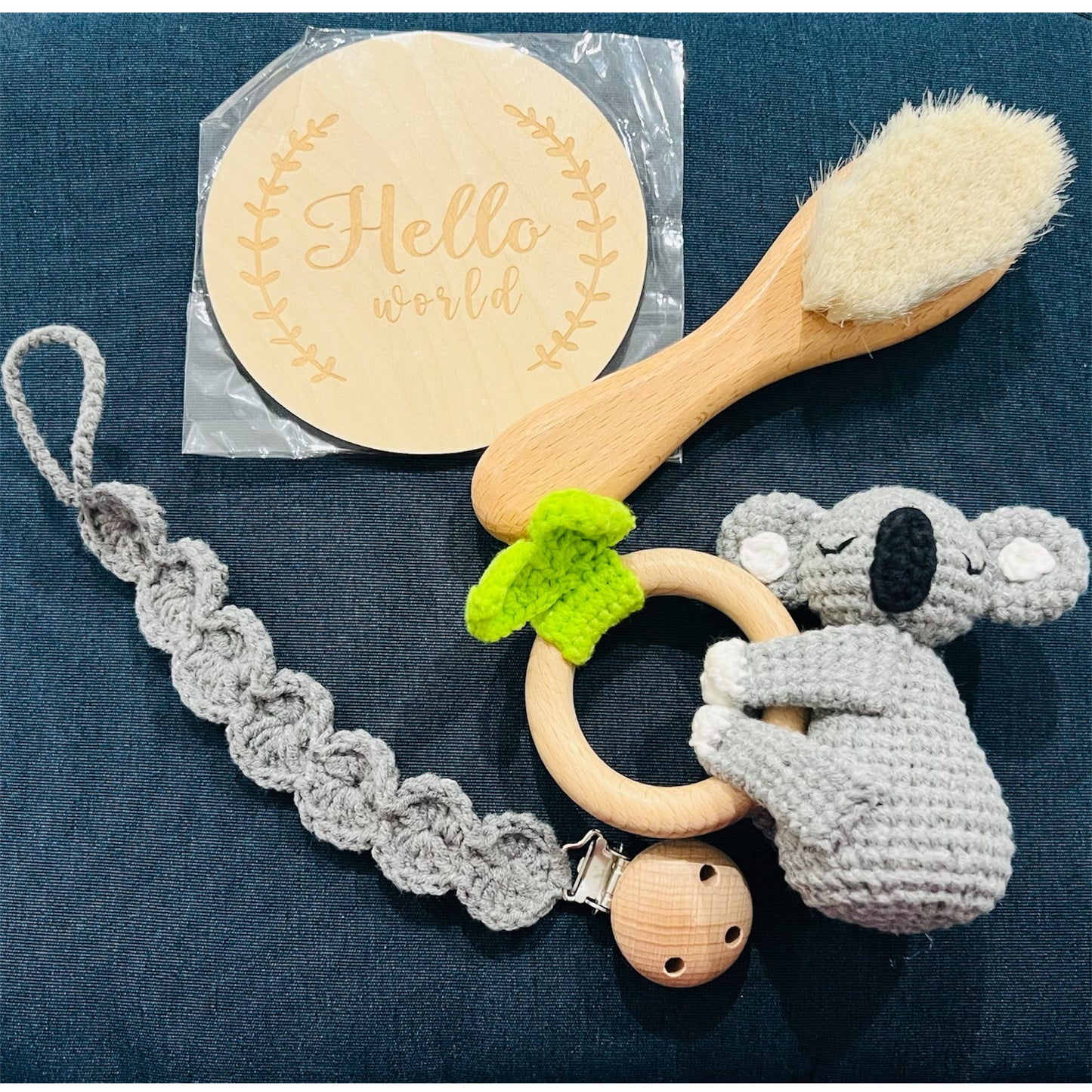 Handmade Newborn Baby Gift Set 7-Piece