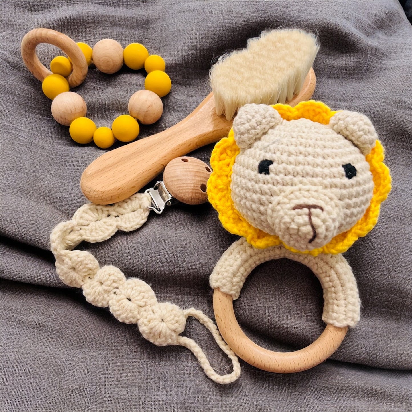 Handmade Newborn Baby Gift Set 7-Piece