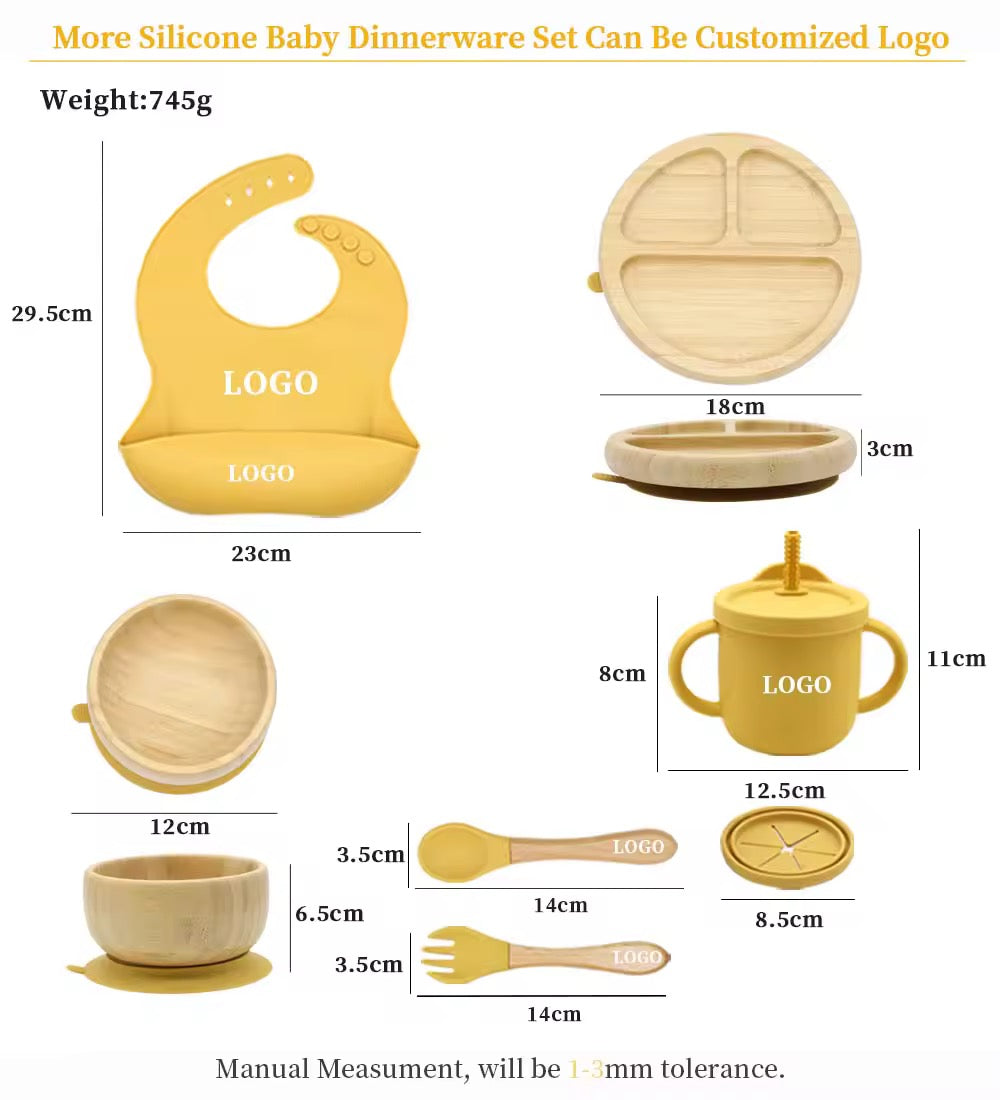 Bamboo Baby Feeding Set - Thefirstgiggles