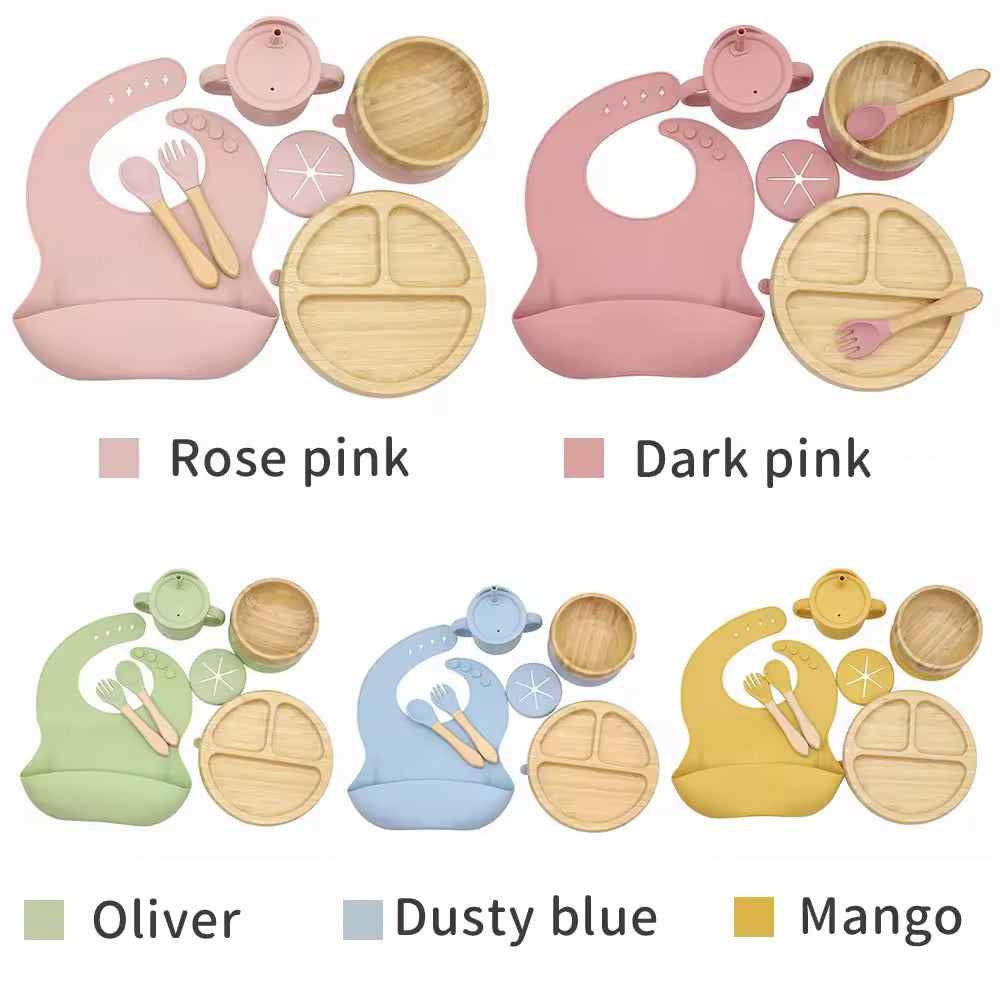 Bamboo Baby Feeding Set - Thefirstgiggles