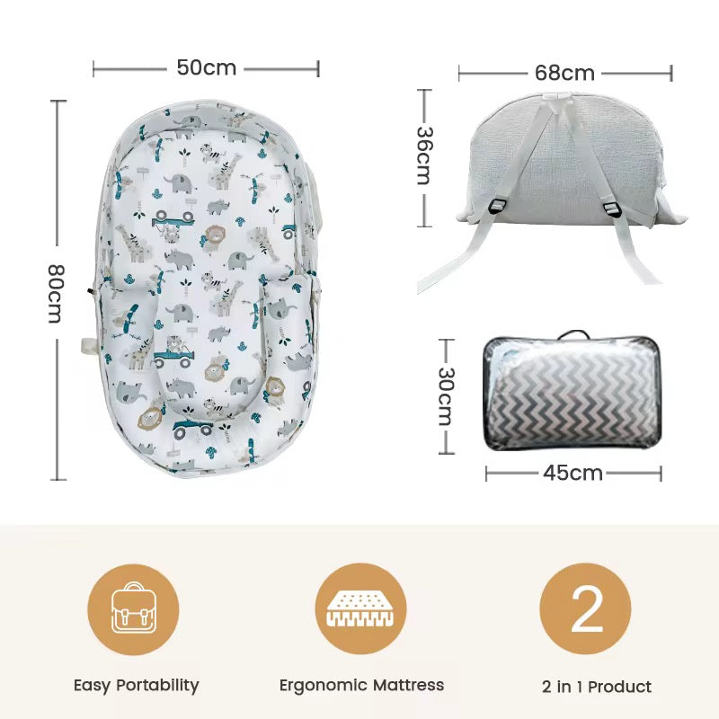 Portable Foldable Baby Nest - Thefirstgiggles