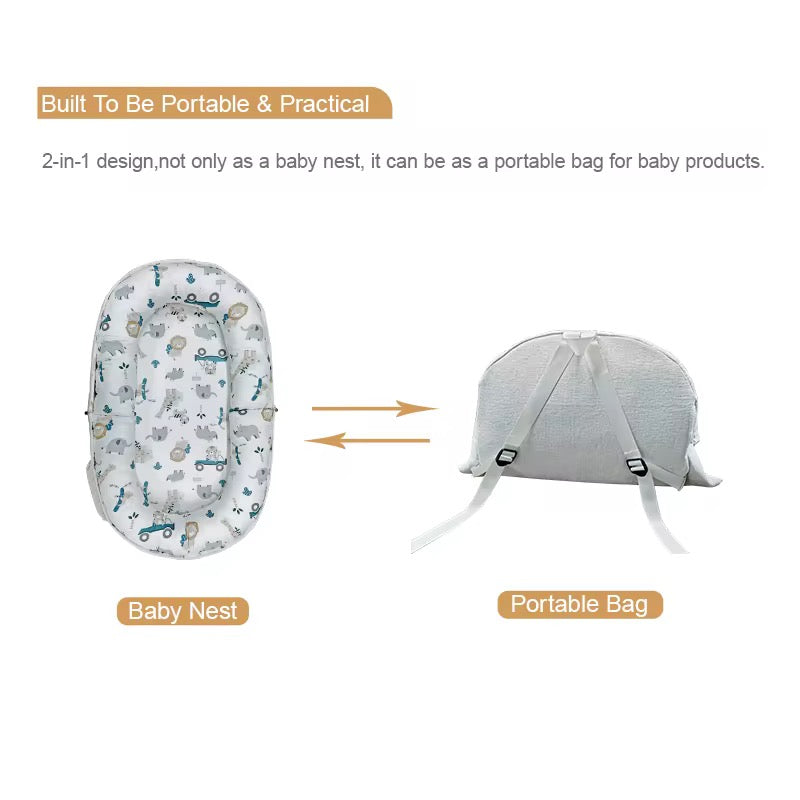Portable Foldable Baby Nest - Thefirstgiggles